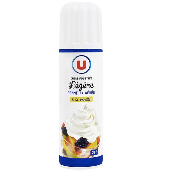 CRÈME FOUETTÉ LÉGÈRE