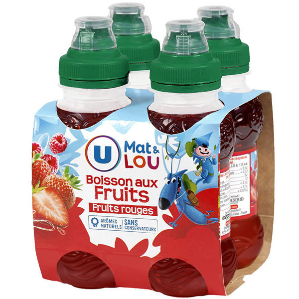 FRUITS ROUGES x4