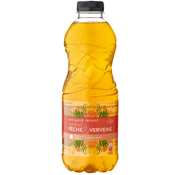 THÉ NOIR PÊCHE & VERVEINE