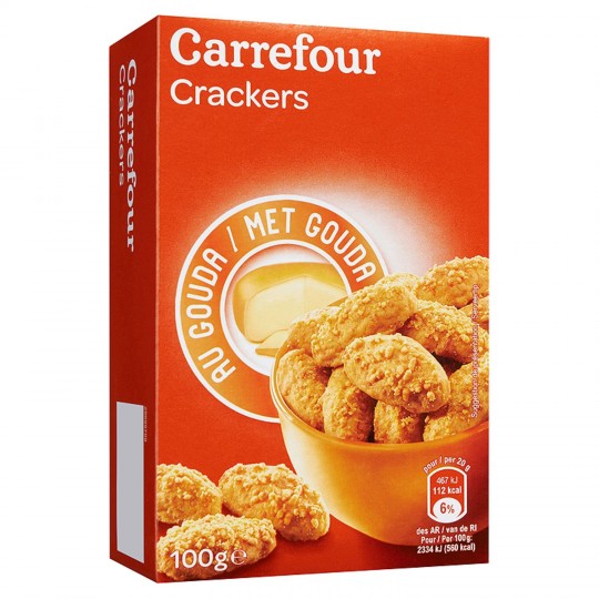 CRACKERS AU GOUDA