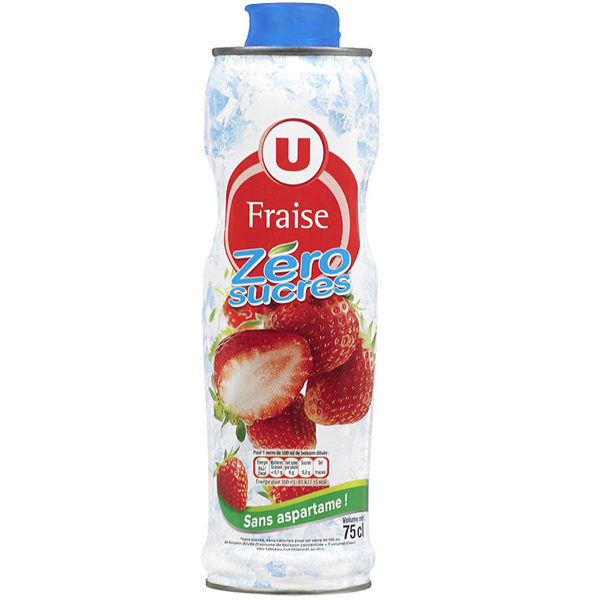 FRAISE ZÉRO SUCRES