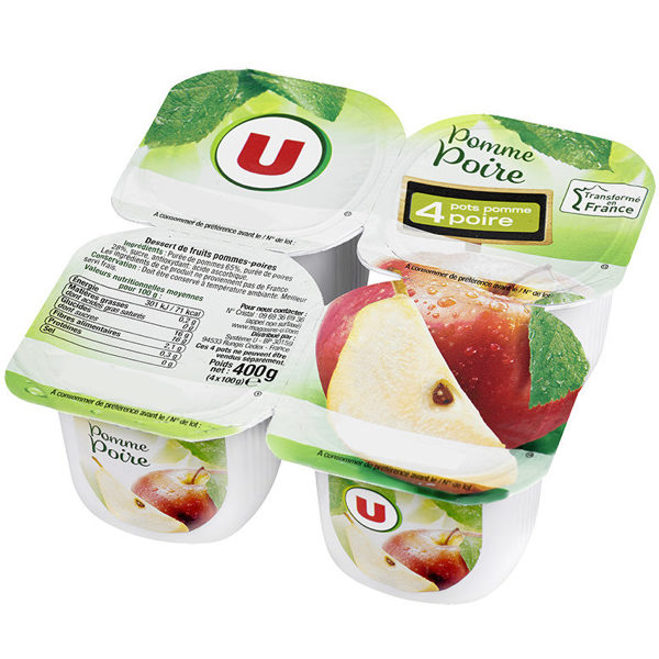 POMME POIRE x4