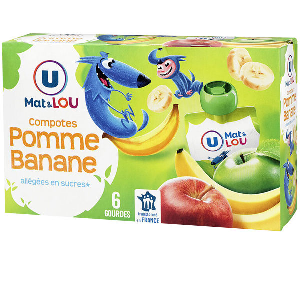 POMME BANANE x6