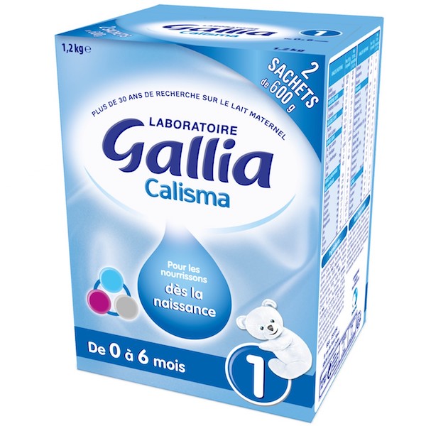 GALLIA Lait Calisma 2 boite de 1.2KG