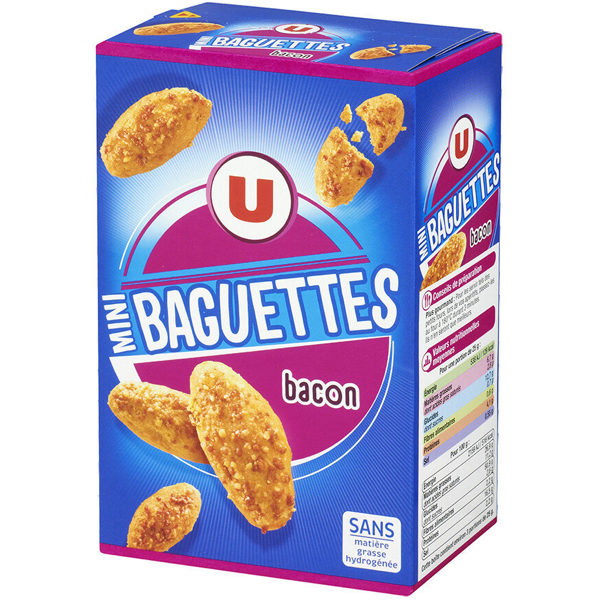 MINI BAGUETTES BACON