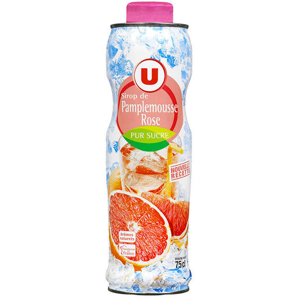 SIROP DE PAMPLEMOUSSE ROSE