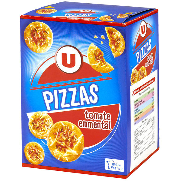 Crackers pizza tomate emmental
