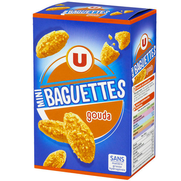 MINI BAGUETTES GOUDA