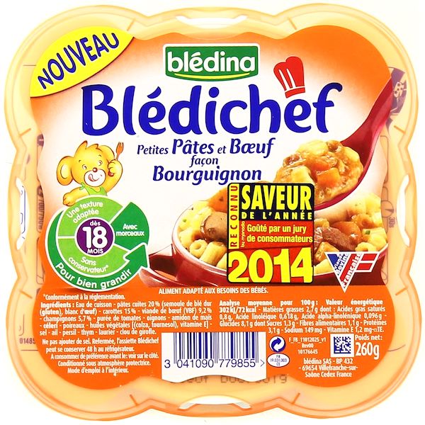 BLÉDICHEF PATES ET BŒUF