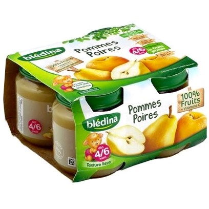 POMMES POIRES x4