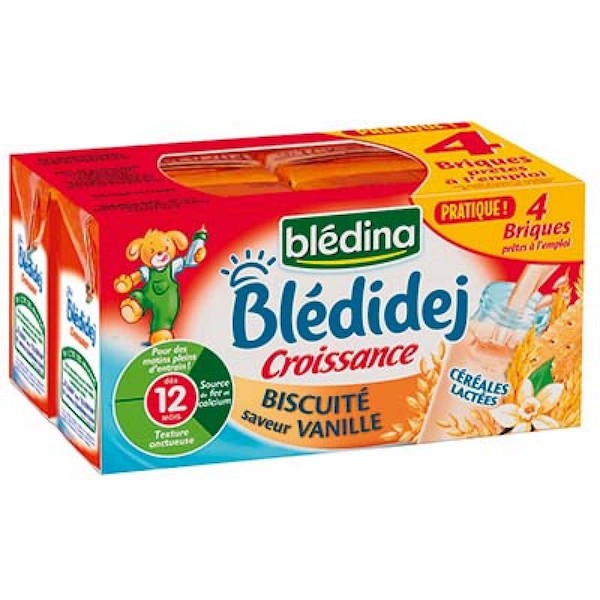BLÉDIDEJ  BISCUITÉ VANILLE x4