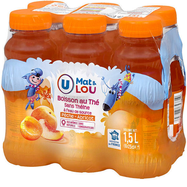 PÊCHE ABRICOT x6