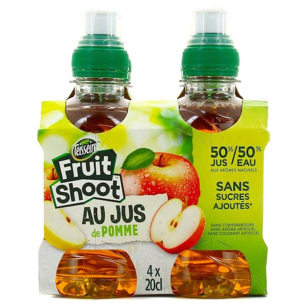 FRUIT SHOOT POMME x4