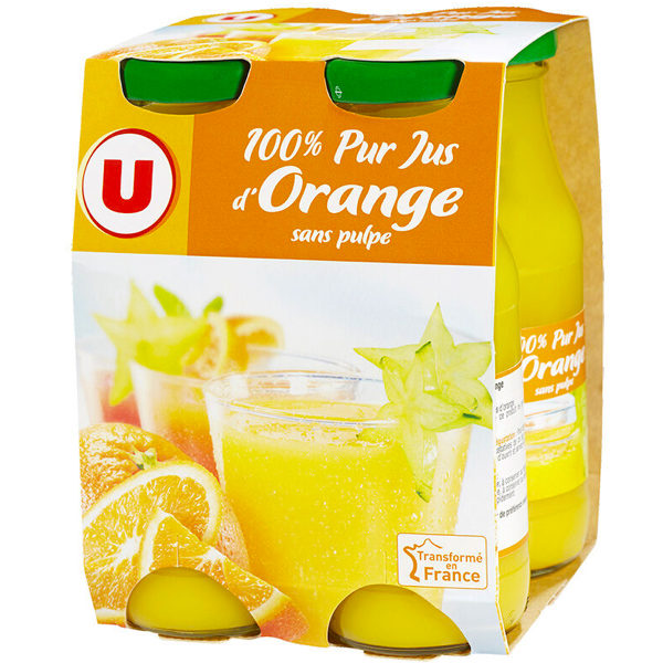 JUS D'ORANGE x4