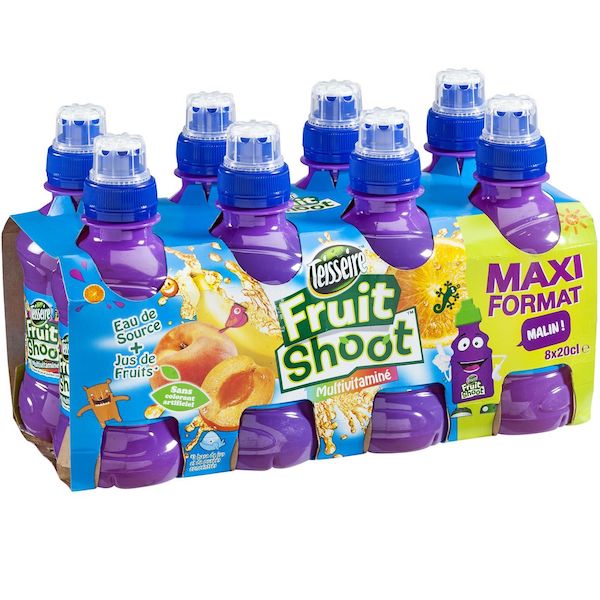 FRUIT SHOOT MULTIVITAMINÉ x8