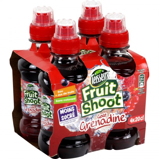 FRUIT SHOOT GRENADINE x4
