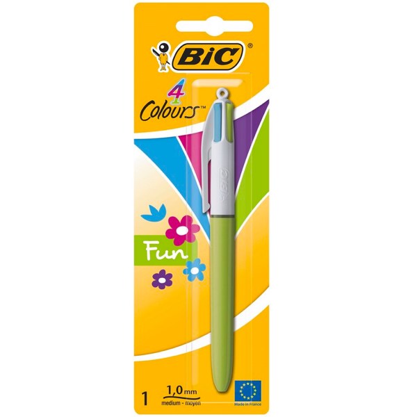 STYLO 4 COULEURS FUN