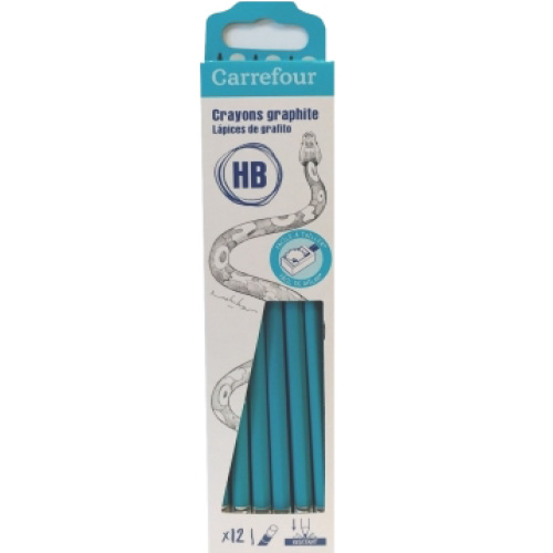 CRAYONS GRAPHITE HB