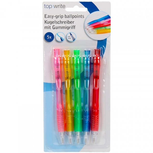 EASY GRIP BALLPOINTS