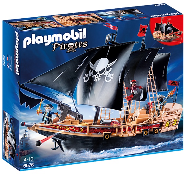 6678 BATEAU PIRATE TENEBRES