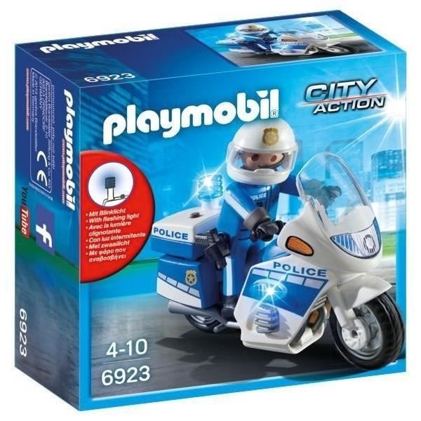 6923 MOTO POLICIER