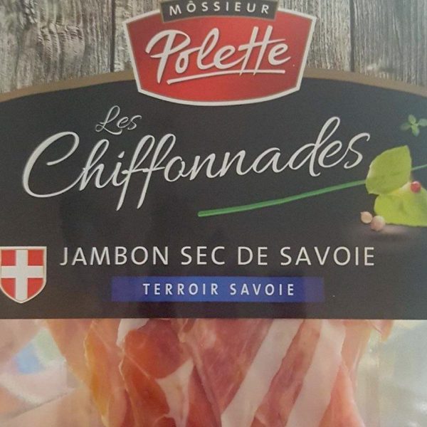 CHIFFONNADES JAMBON SEC SAVOIE