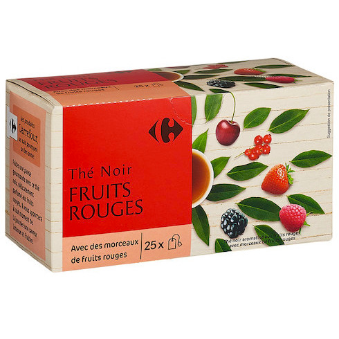 THÉ NOIR FRUITS ROUGES