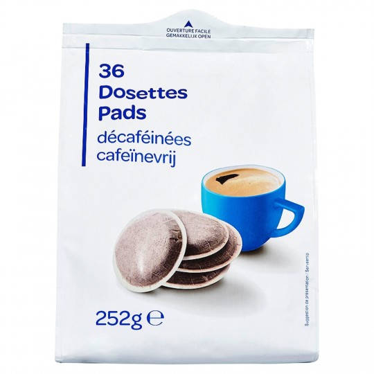 DOSETTES DÉCAFÉINÉES