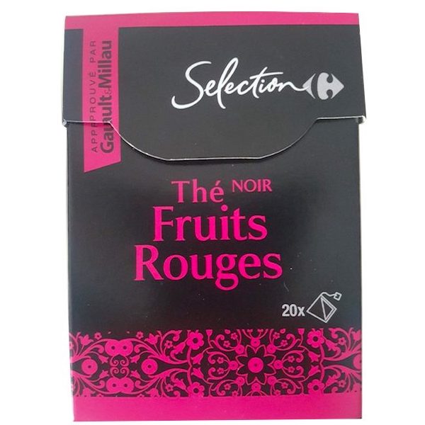 THÉ NOIR FRUITS ROUGES