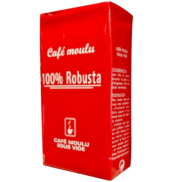 CAFÉ MOULU 100% ROBUSTA 