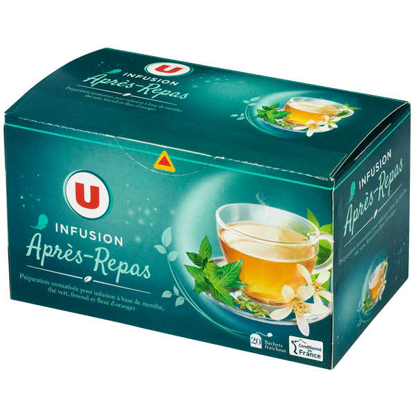 INFUSION APRÈS REPAS
