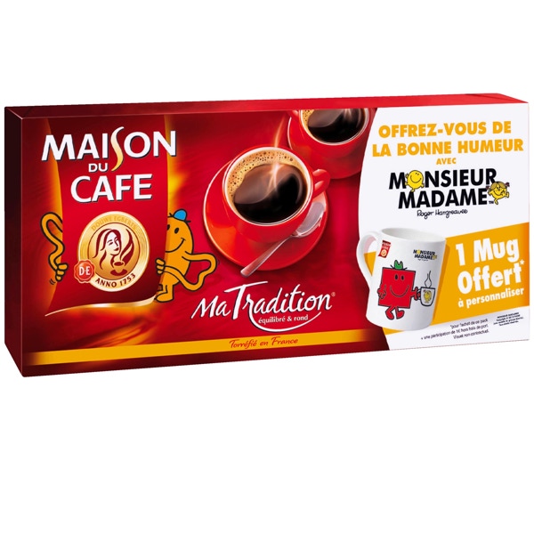 Café L'Or de Maison du Café - paquet de 250 g pas cher