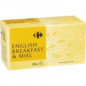 ENGLISH BREAKFAST & MIEL