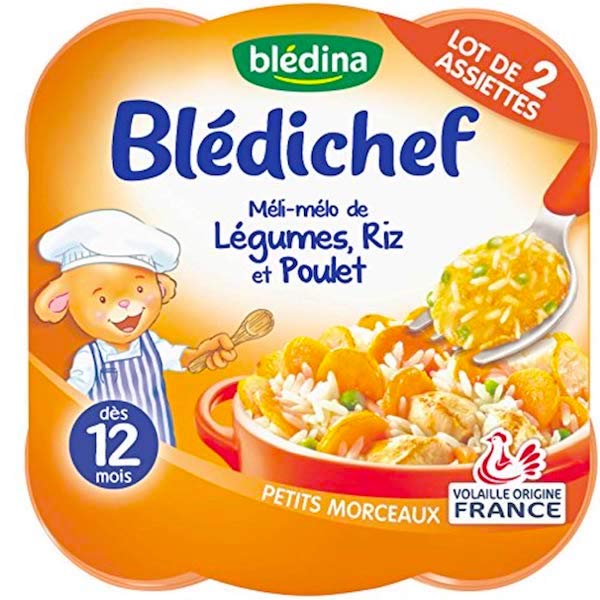 MÉLI MÉLO LÉGUMES RIZ POULET