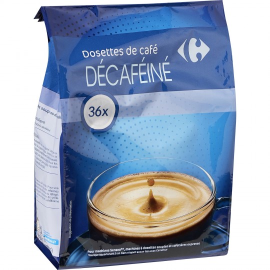 DOSETTES CAFÉ DÉCAFÉINÉ