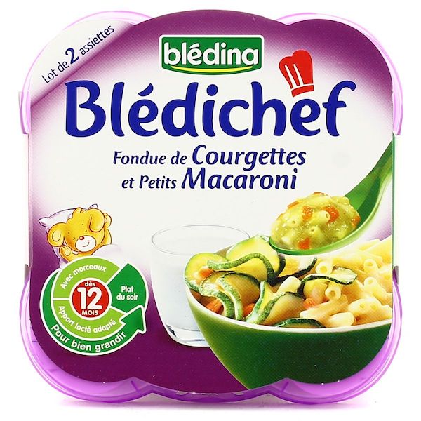 BLÉDICHEF COURGETTES MACARONI