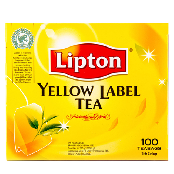 YELLOW LABEL TEA
