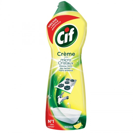 CREME MICRO CRISTAUX CITRON