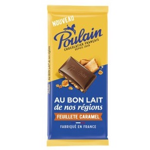 CHOCOLAT LAIT FEUILLETÉ CARAMEL