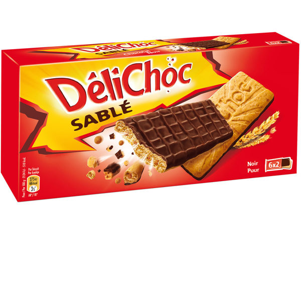 DÉLICHOC SABLÉ CHOCOLAT NOIR