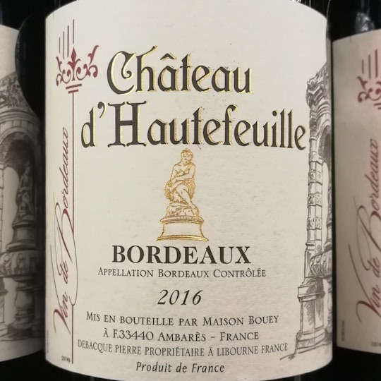 CHATEAU D'HAUTEFEUILLE