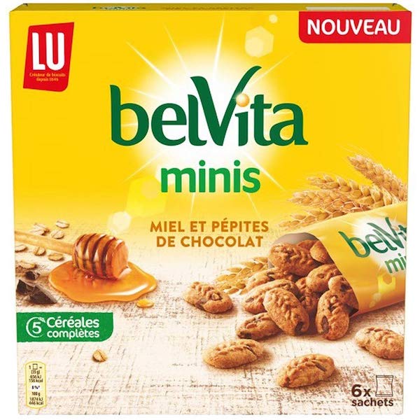 BELVITA MINIS MIEL CHOCOLAT