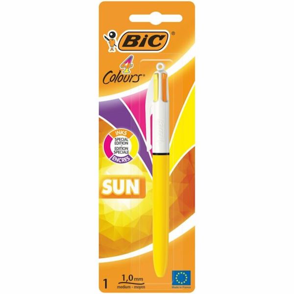 STYLO 4 COULEURS SUN