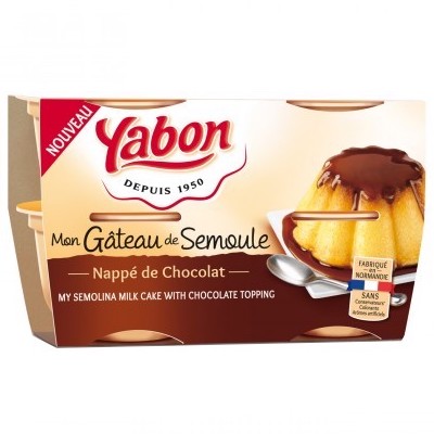GATEAU SEMOULE CHOCOLAT