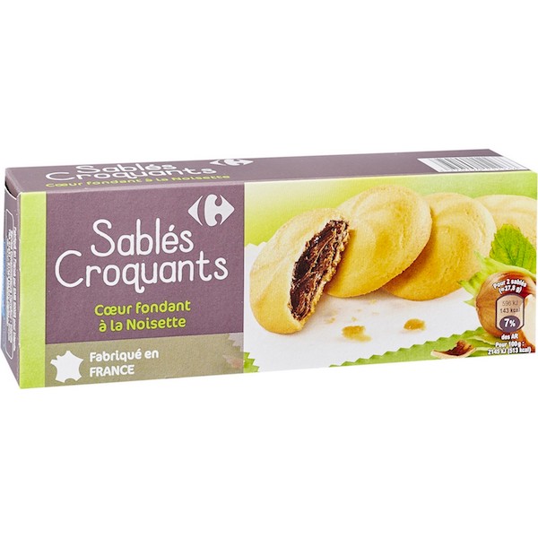 SABLÉS CROQUANTS NOISETTE