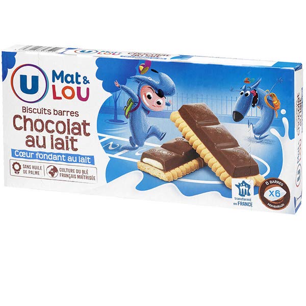 BARRES CHOCOLAT AU LAIT