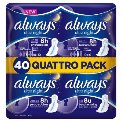 ULTRA NIGHT QUATTRO PACK