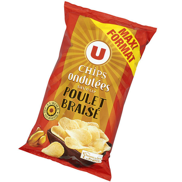 CHIPS ONDULÉS POULET BRAISÉ