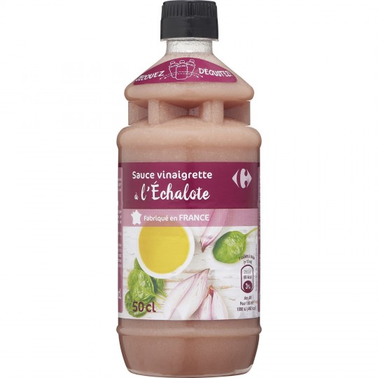 Sauce Vinaigrette Basilic Échalote 35 cl