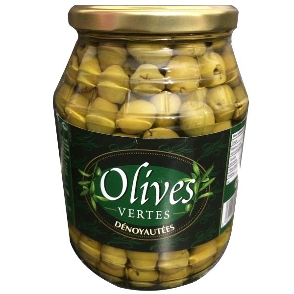 OLIVES VERTES DENOYAUTÉS